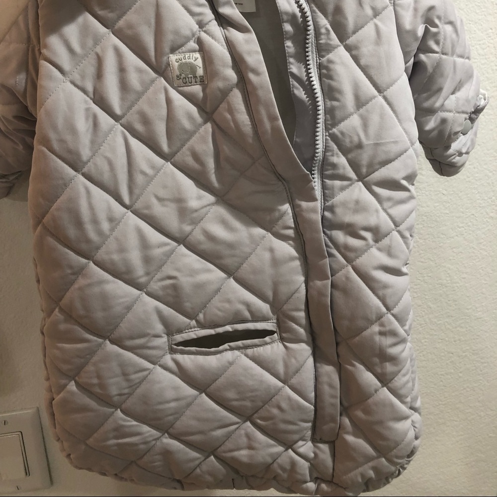 Carters Baby puffer jacket carseat compatible